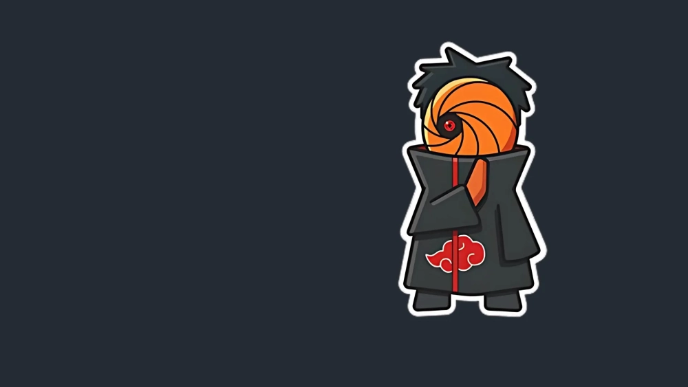 Obito chibi cute làm màn hình thêm vui nhộn