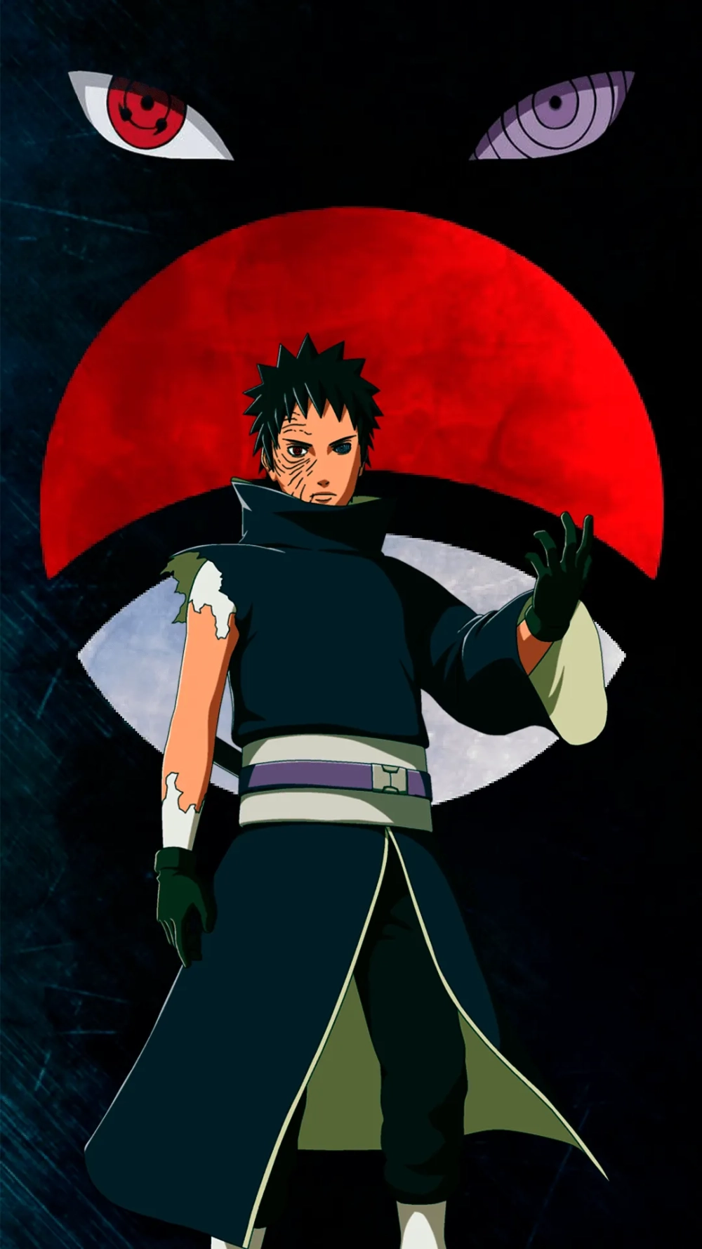 Obito hình nền tạo điểm nhấn cho màn hình