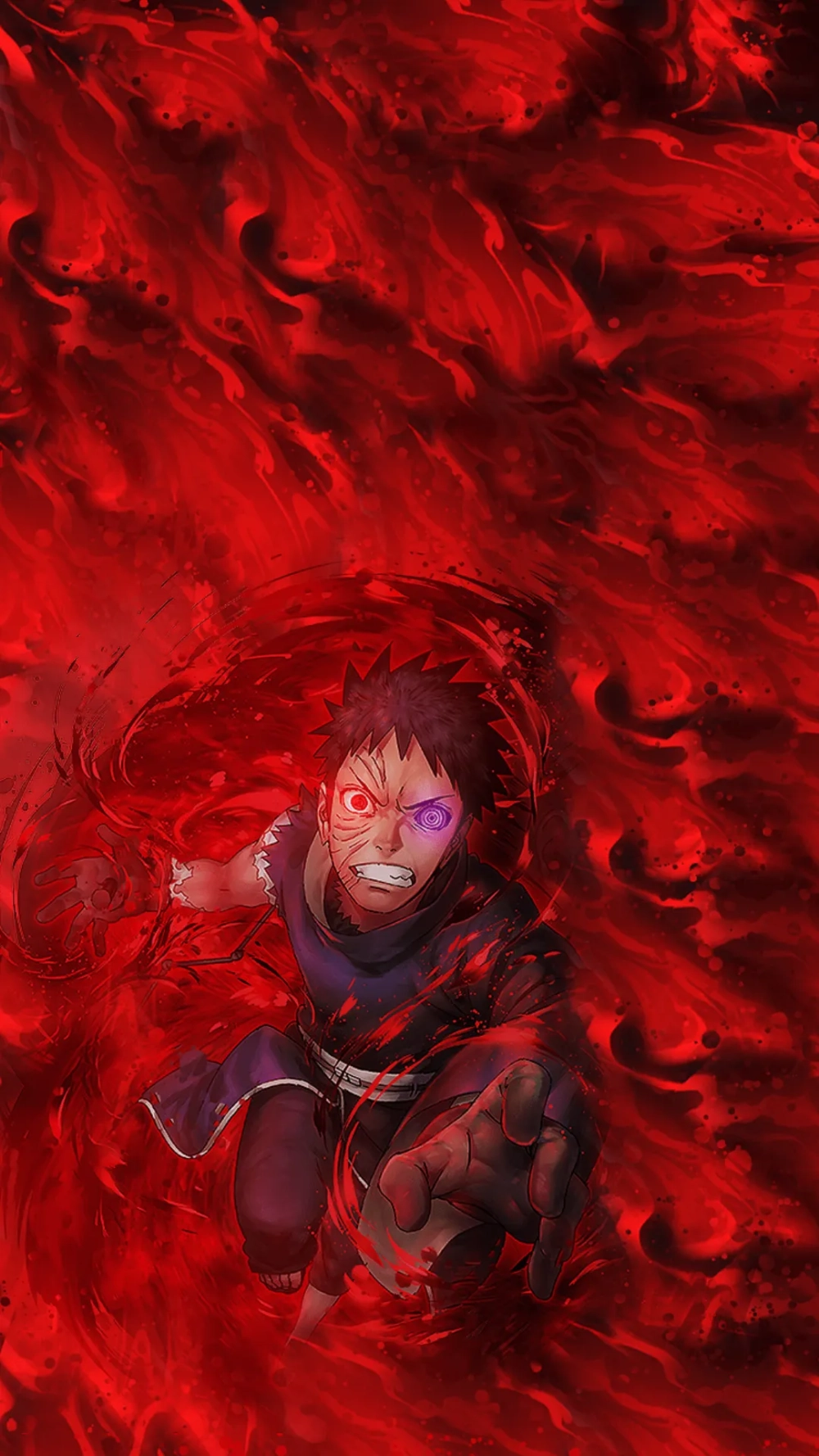 Hình nền Obito ngầu đầy sức mạnh