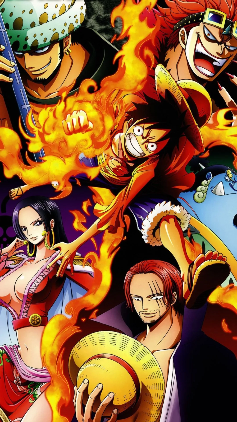 Hình nền One Piece ace mạnh mẽ và đầy sức sống cho điện thoại