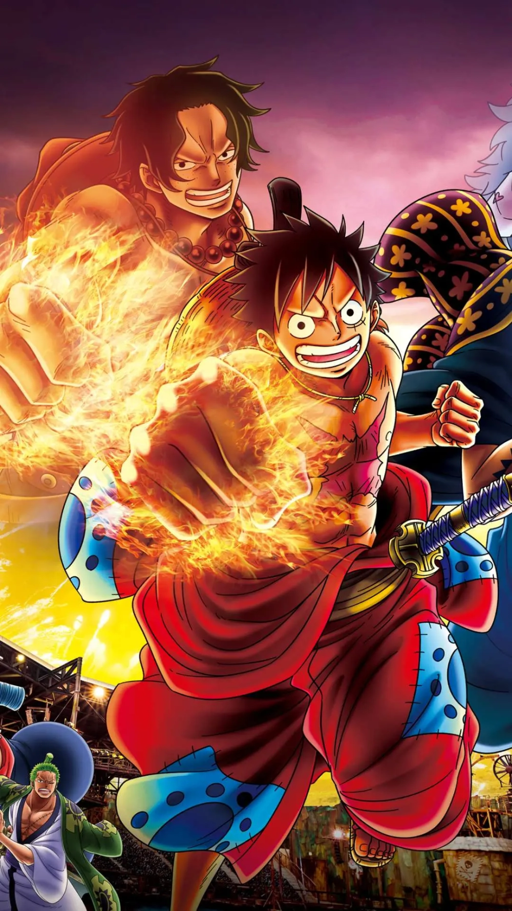 Hình nền One Piece cho iphone cực đẹp, dễ dàng thay đổi
