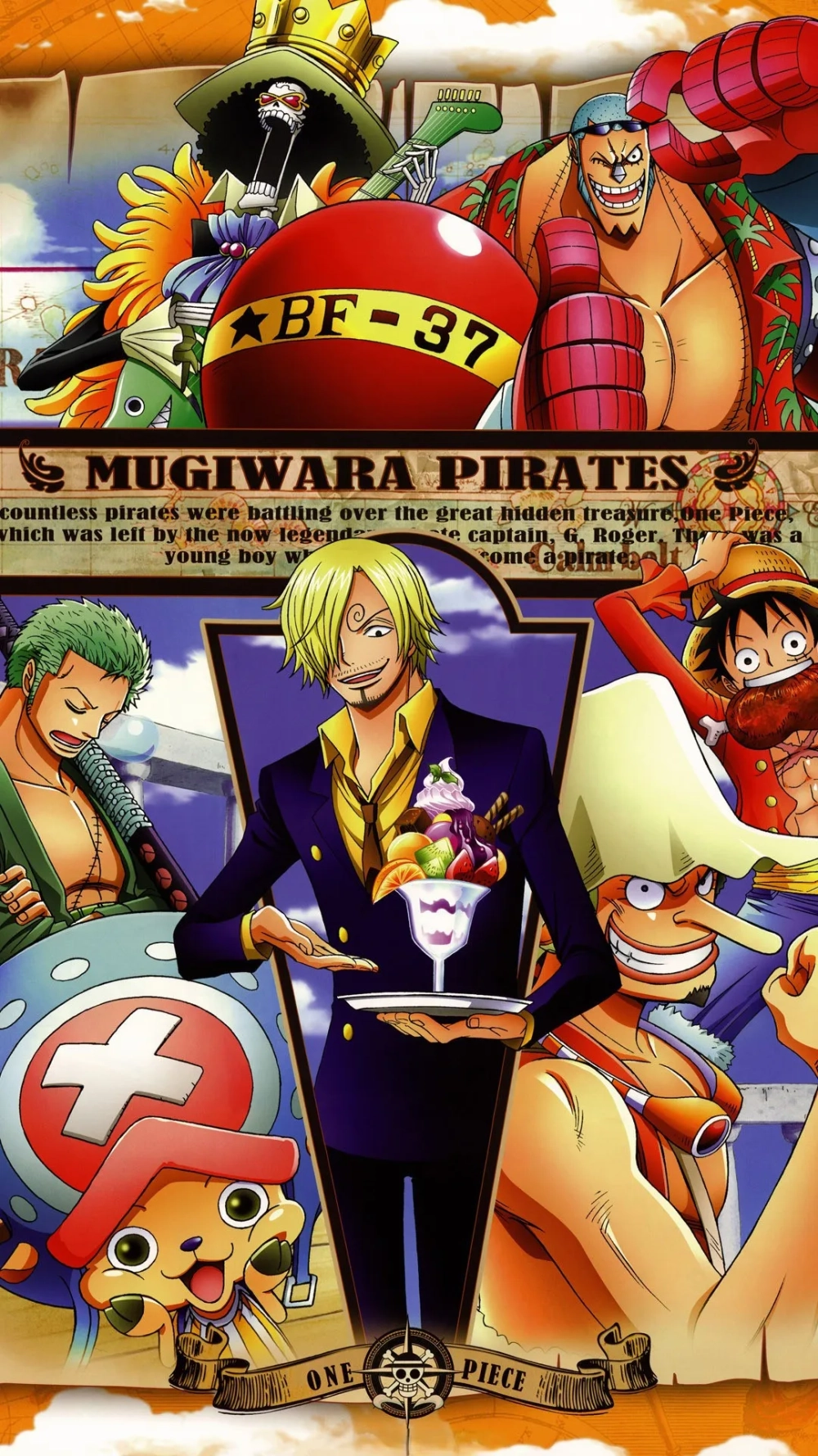 Ảnh nền đẹp One Piece nổi bật trên điện thoại, chất lượng tuyệt vời
