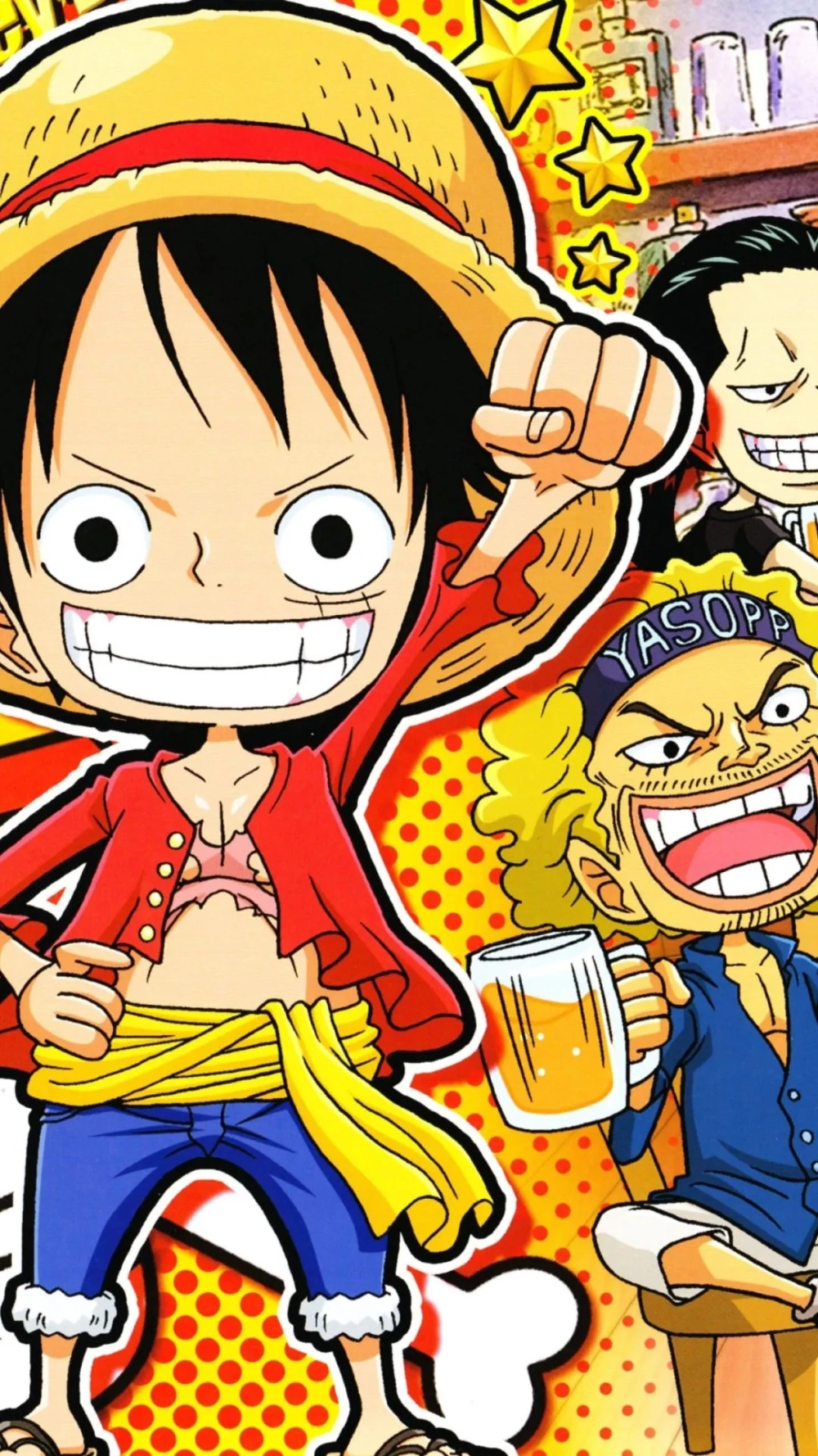 Hình nền anime ngầu One Piece cho những ai yêu thích sự mạnh mẽ