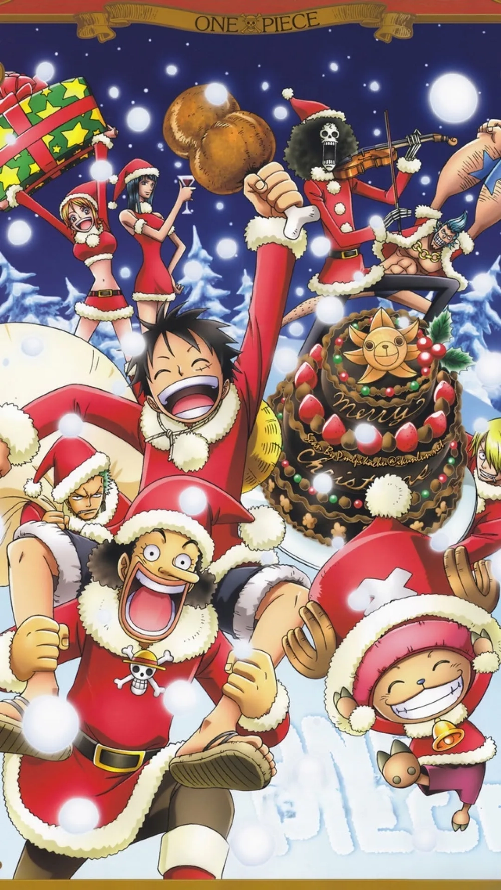 Hình nền anime One Piece dễ thương và đầy màu sắc