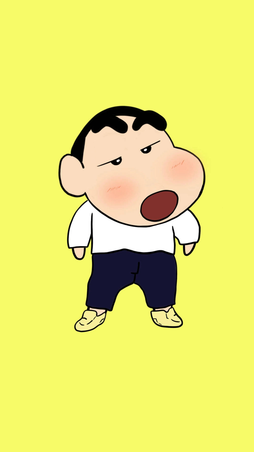 Bộ hình nền điện thoại Cu Shin cực hài hước, đầy màu sắc