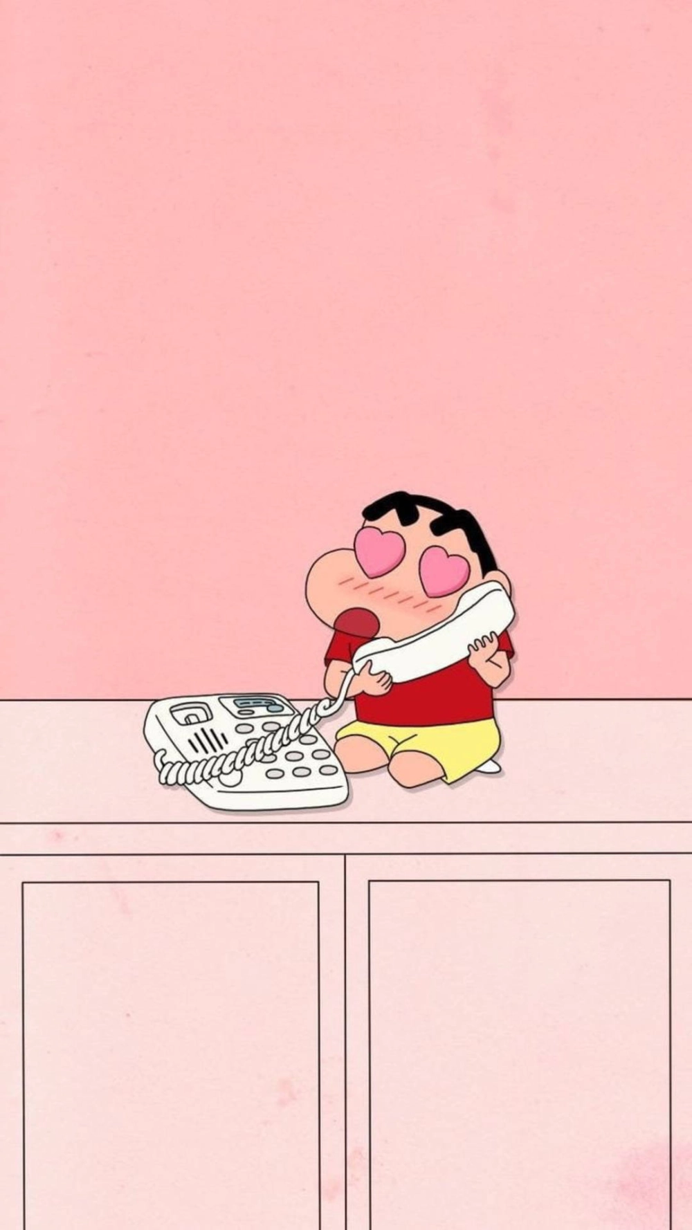 Tải ngay ảnh Shin cậu bé bút chì cute để làm mới màn hình điện thoại