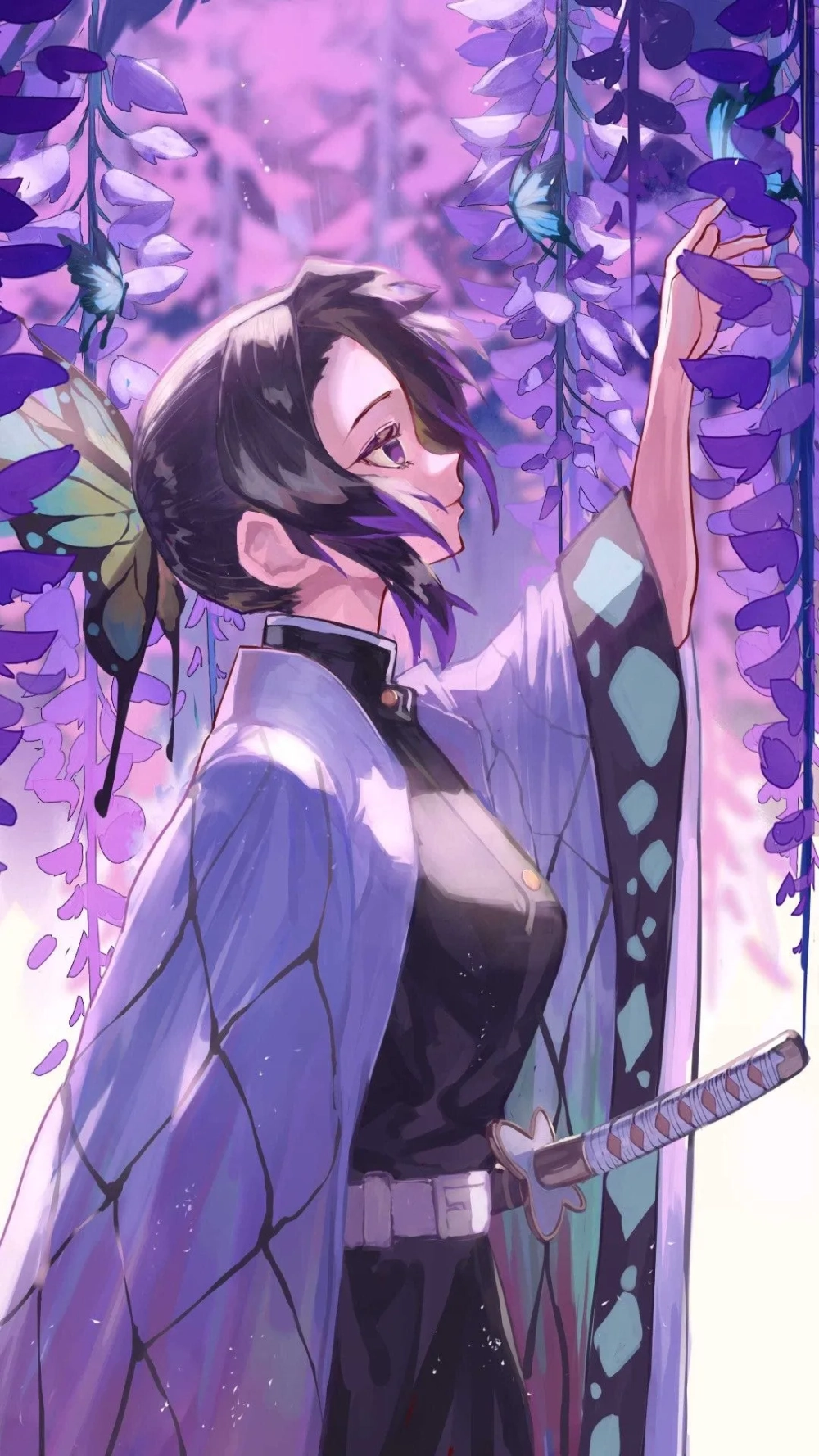 Mê mệt vì vẻ đẹp của hình nền Kimetsu Yaiba Shinobu