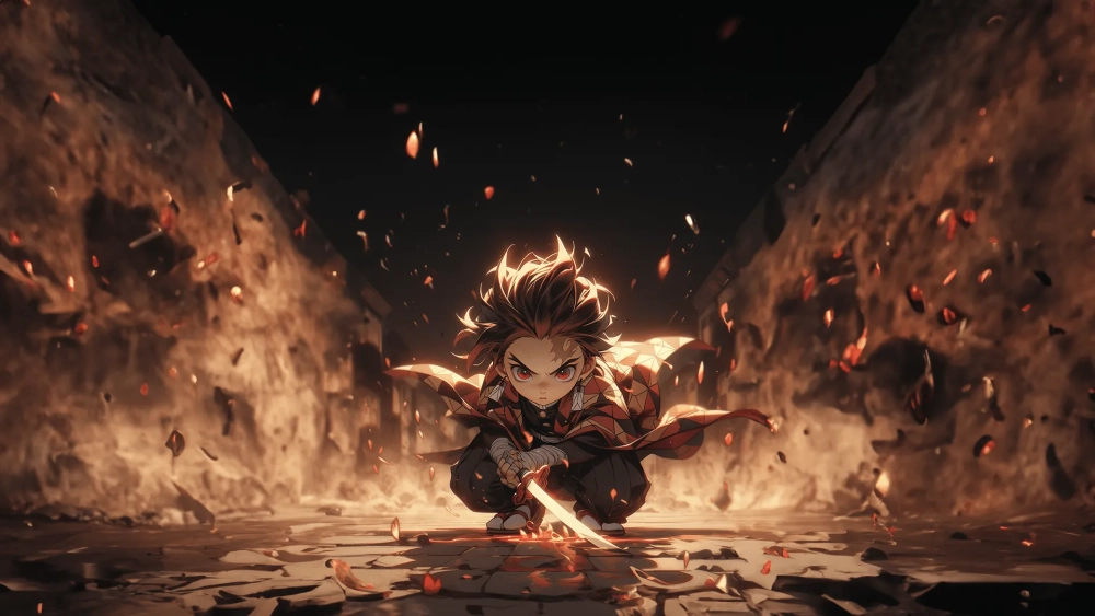 Khám phá ngay hình nền máy tính anime Tanjiro siêu đẹp