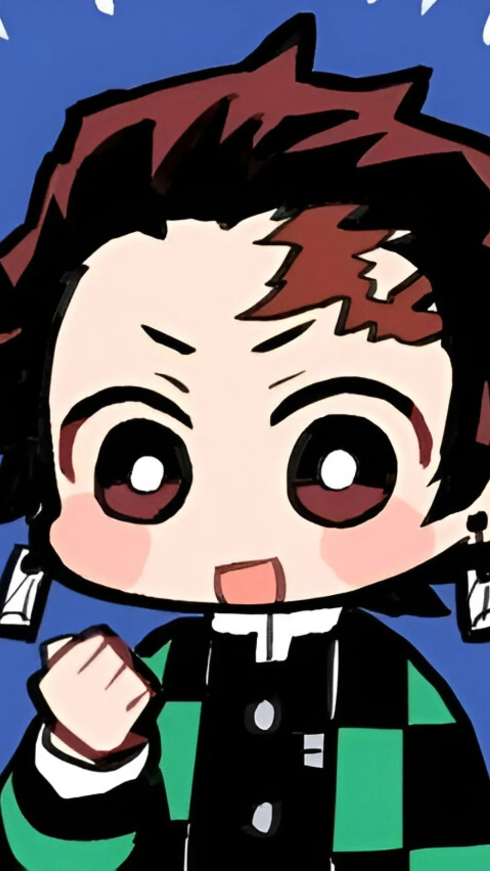 Chiêm ngưỡng ảnh anime Tanjiro chibi độc đáo