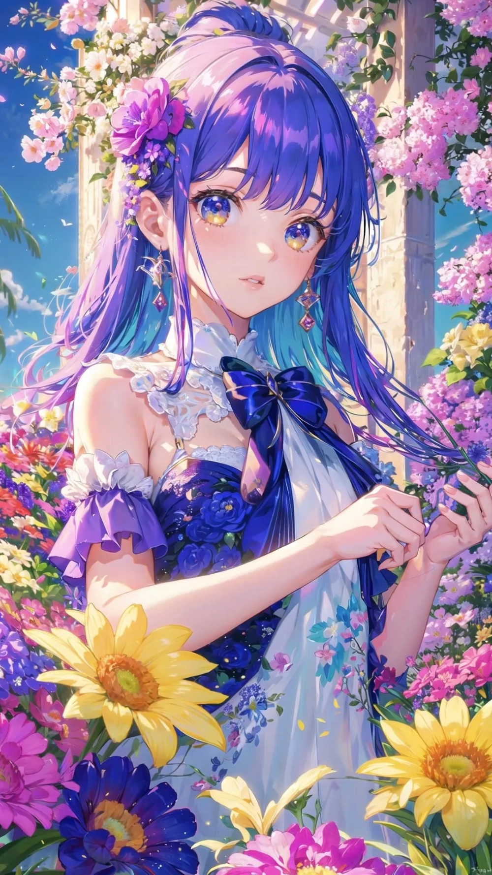 Hình ảnh anime xinh đẹp cho bạn một không gian sống động