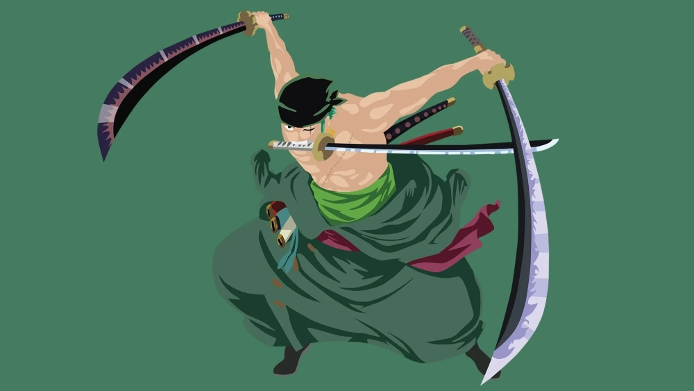 Đẳng cấp kiếm sĩ với hình nền Zoro siêu ngầu chất lượng cao