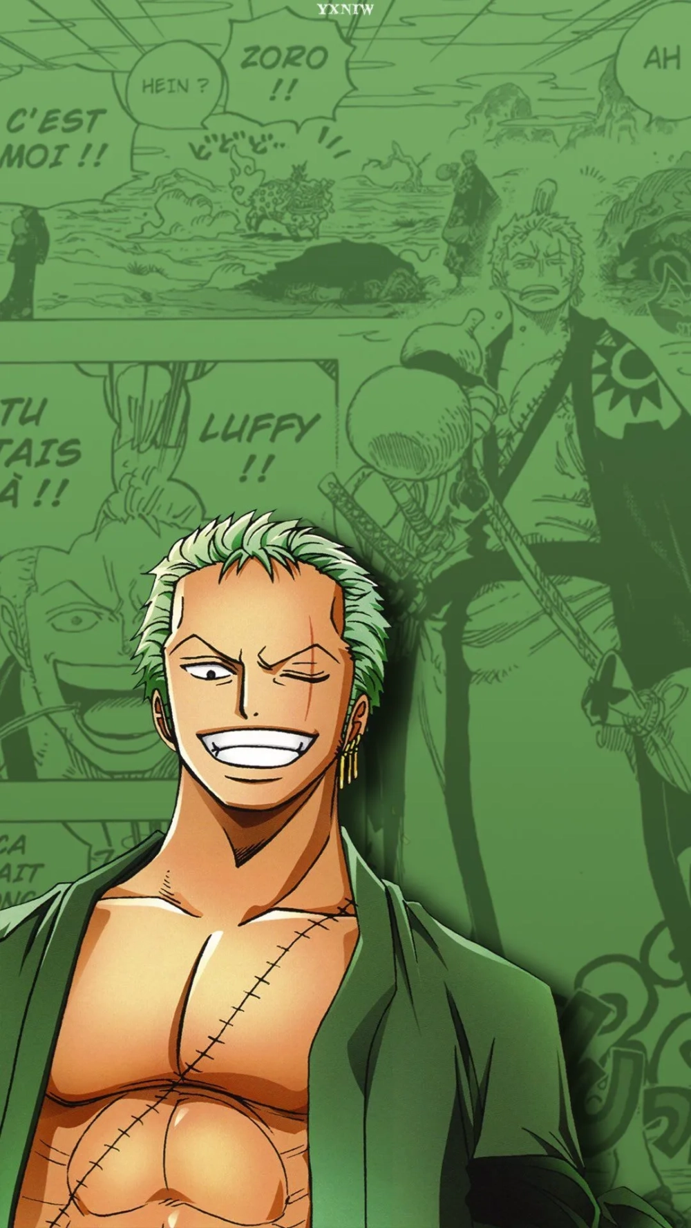 Thể hiện cá tính với hình nền anime One Piece Zoro cực đẹp