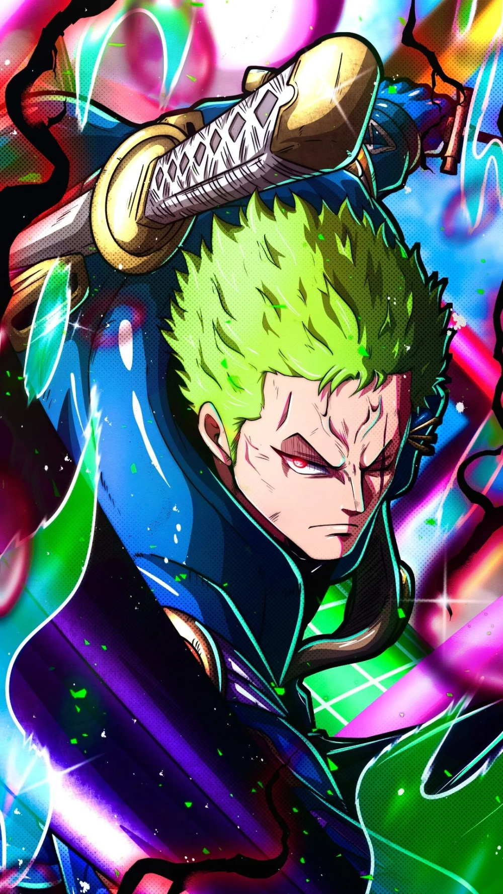 Tăng vibe chất chơi với hình nền của Zoro cho fan One Piece
