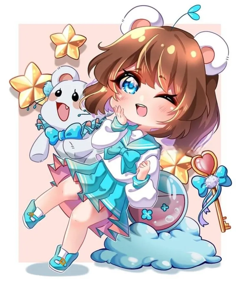 Cách vẽ simmy chibi đơn giản siêu nhanh