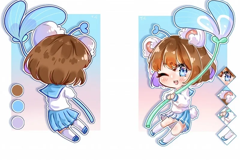 Khám phá ngay bộ hình chibi simmy mới nhất