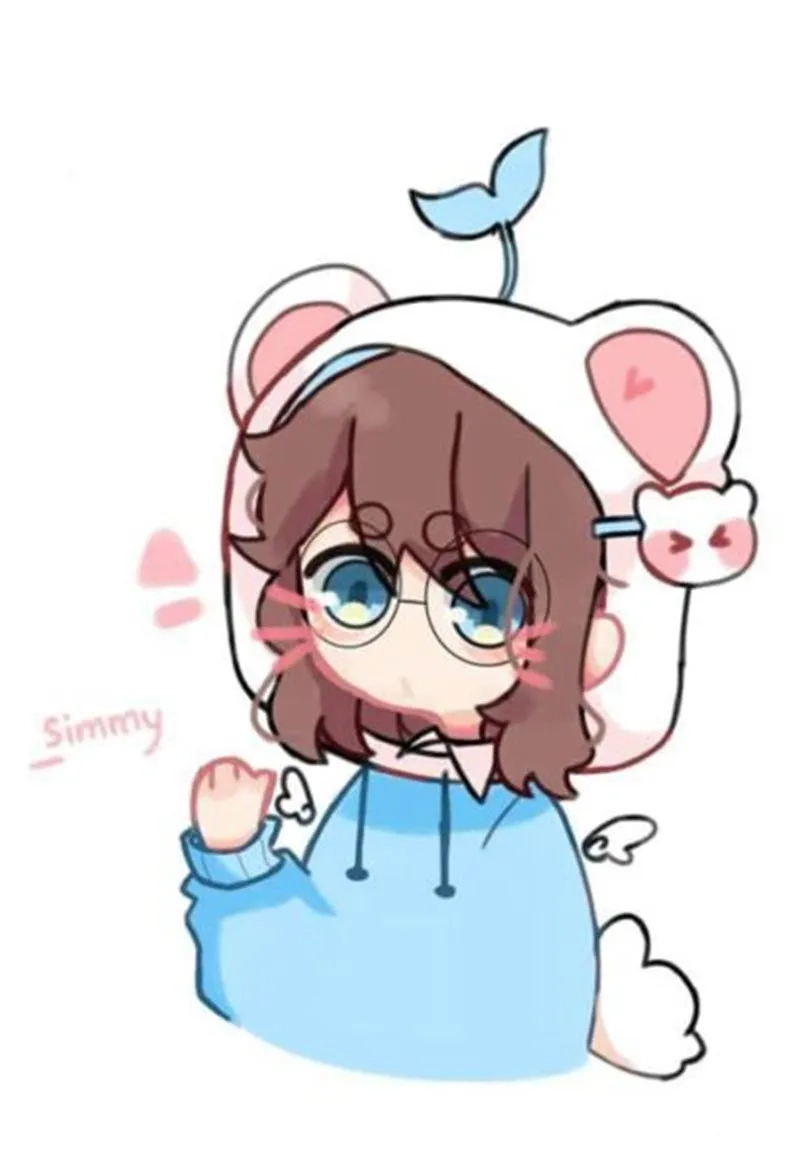 Đừng bỏ lỡ hình chị simmy chibi cực kỳ đáng yêu