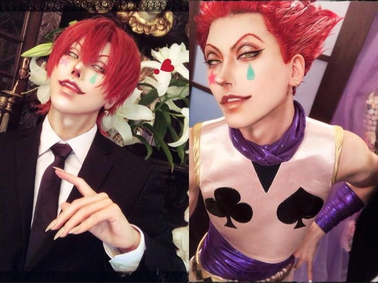 Cosplay hisoka hunter x hunter gây sốt tại sự kiện anime
