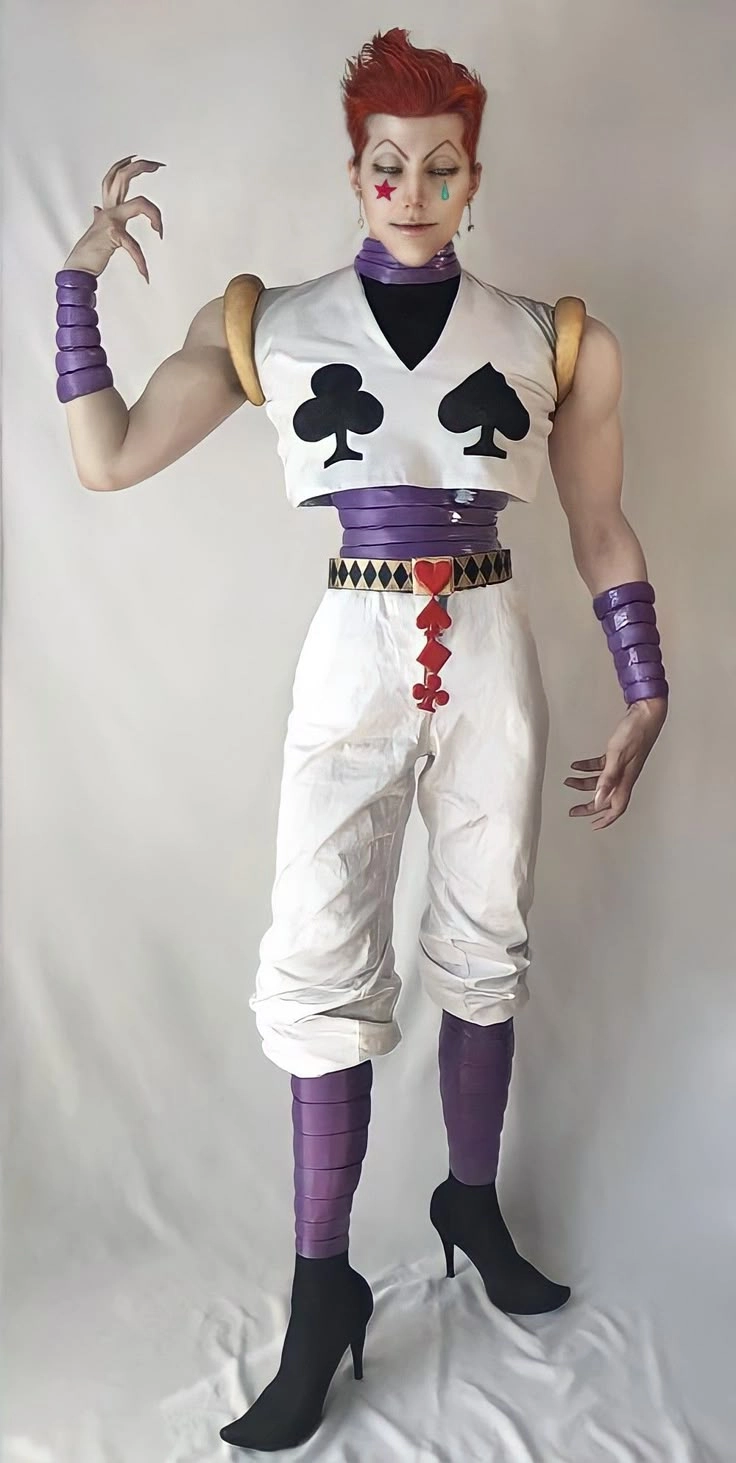 Fem hisoka cosplay lột tả nét quyến rũ và điên loạn