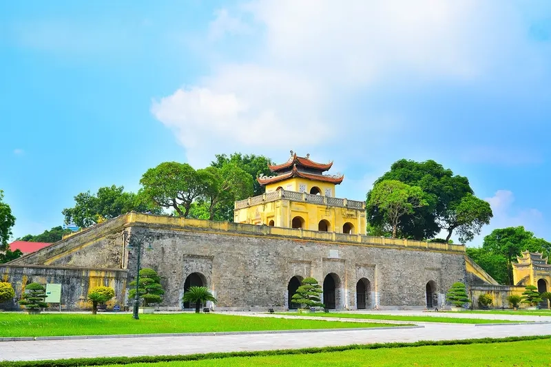 Kiến trúc của hoàng thành thăng long khiến du khách phải ngỡ ngàng