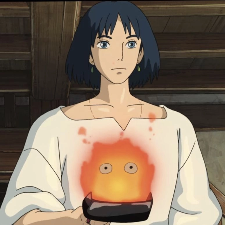 Howl black hair xuất hiện trong các phân cảnh nghiêm túc nhất