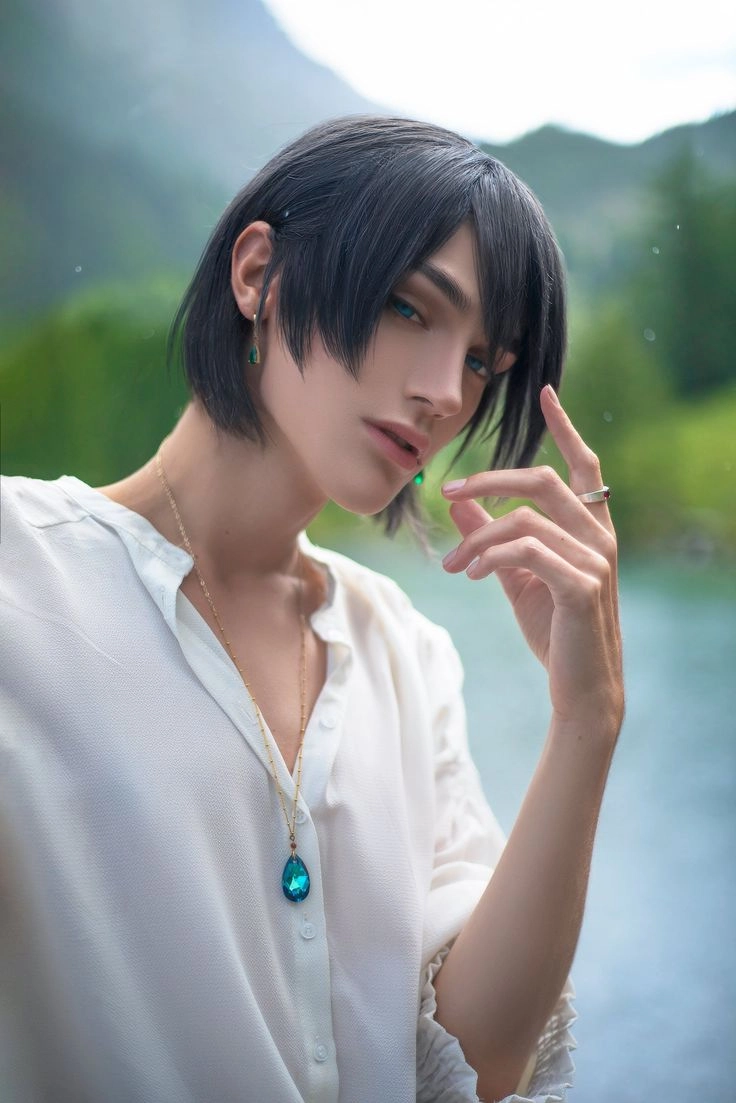 Howl cosplay black hair mang vẻ đẹp lạnh lùng và sâu sắc