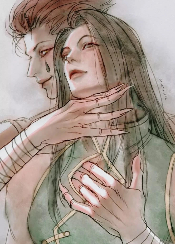 Hisoka x Illumi comics khắc họa tình bạn hay tình yêu