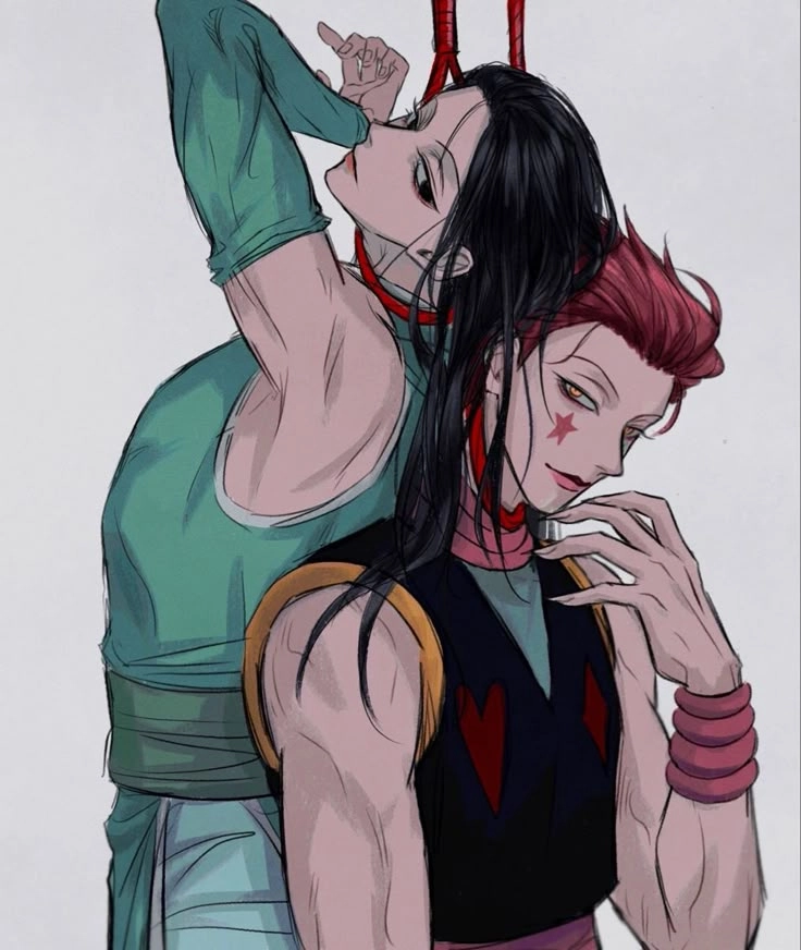 Hisoka x Illumi truyện tranh khiến fan không thể rời mắt
