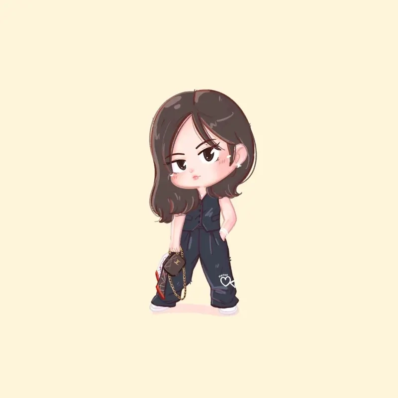 Đáng yêu hết nấc với jisoo blackpink chibi jennie trong một khung hình