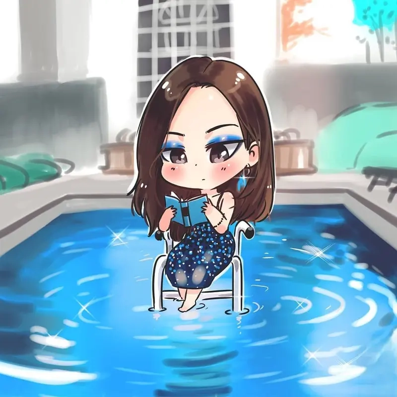 Khám phá nét đáng yêu của blackpink chibi jennie đầy màu sắc