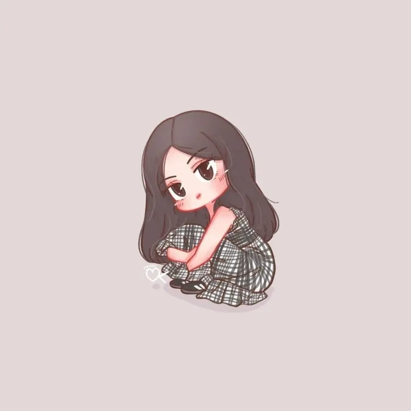Đã mắt với loạt hình jennie chibi cực cute