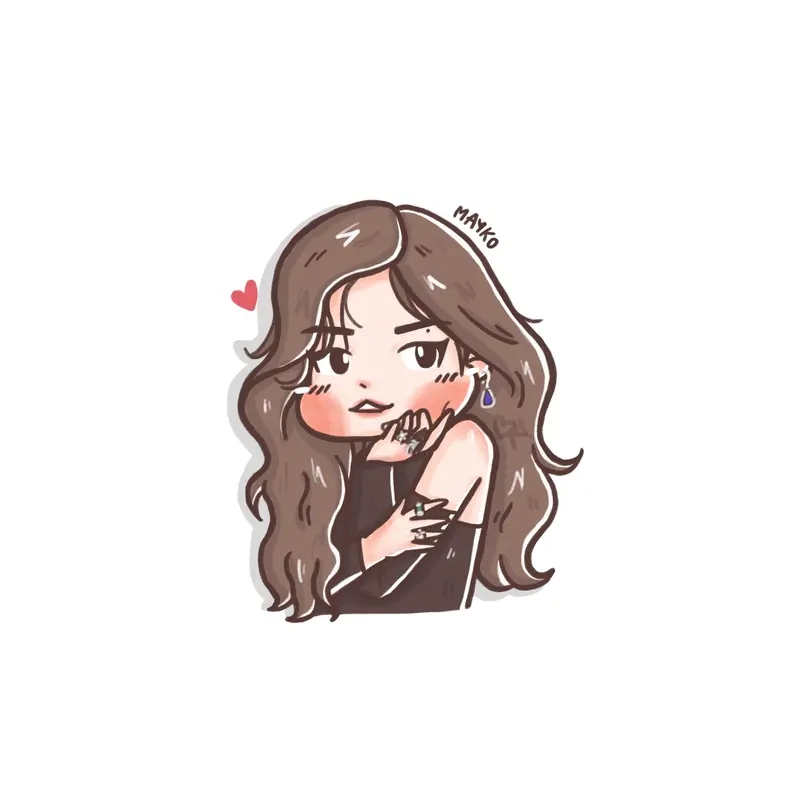 Ngắm mãi không chán jennie kim chibi với style độc lạ