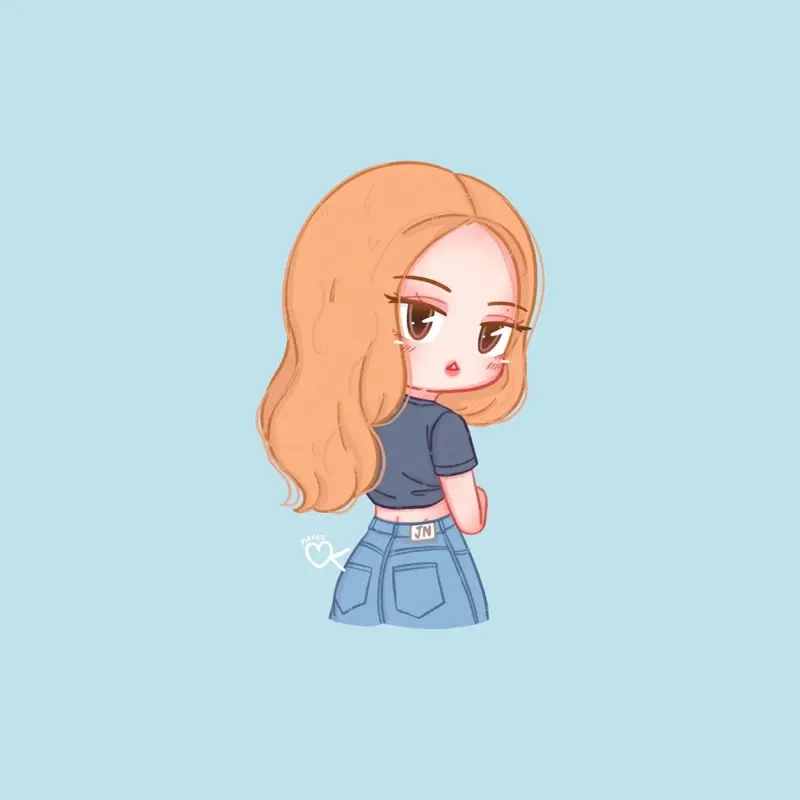 Ngất ngây với bộ jennie chibi blackpink đẹp xuất sắc