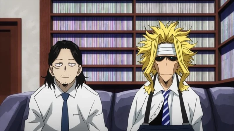 Aizawa x All Might là cặp đôi thầy trò hoàn hảo