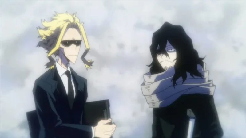Aizawa x All Might comic đầy cảm xúc và tình bạn sâu sắc