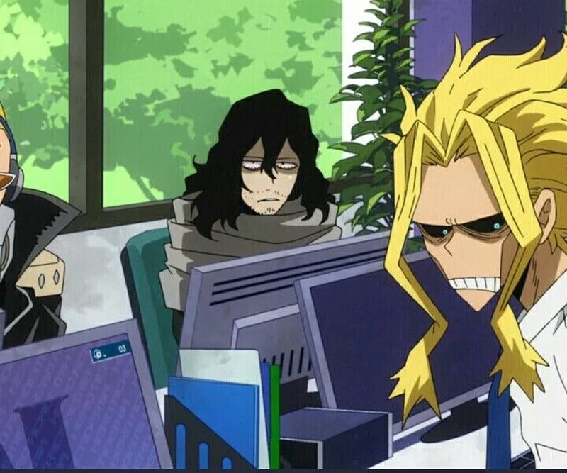 MHA Aizawa x All Might là sự kết hợp đầy ấn tượng