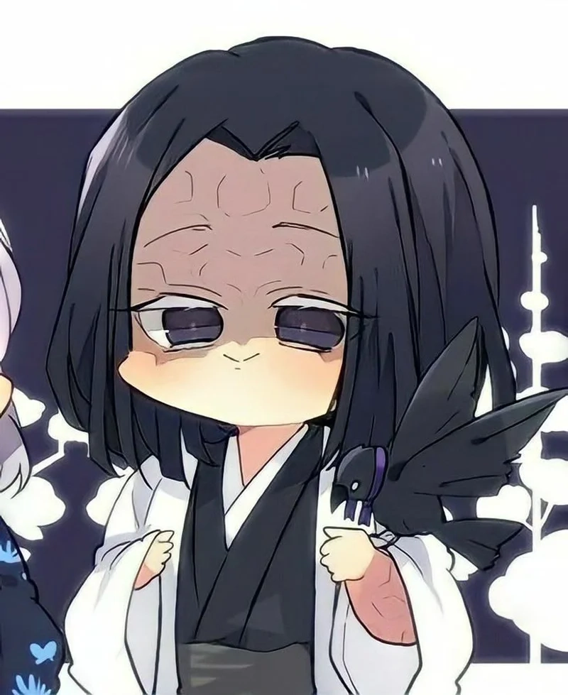 Kagaya Ubuyashiki chibi mang lại cảm giác vô cùng dễ thương