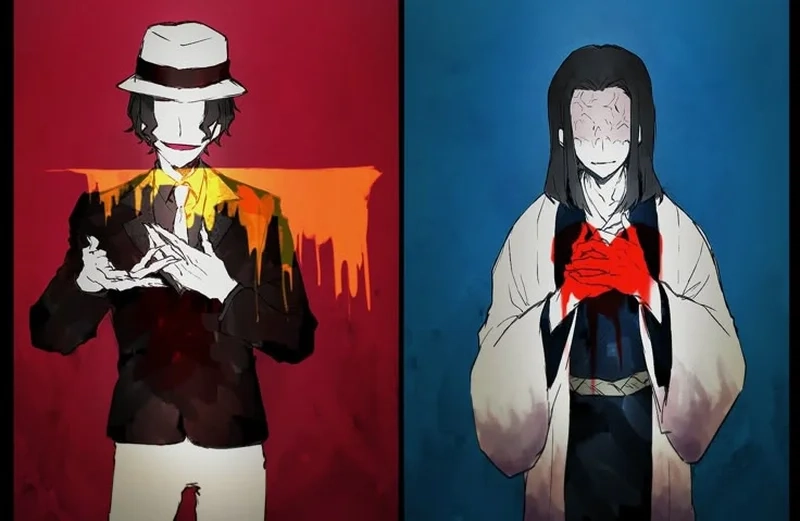 Kagaya x Muzan fanart mang đến những cảnh chiến đấu đầy dữ dội