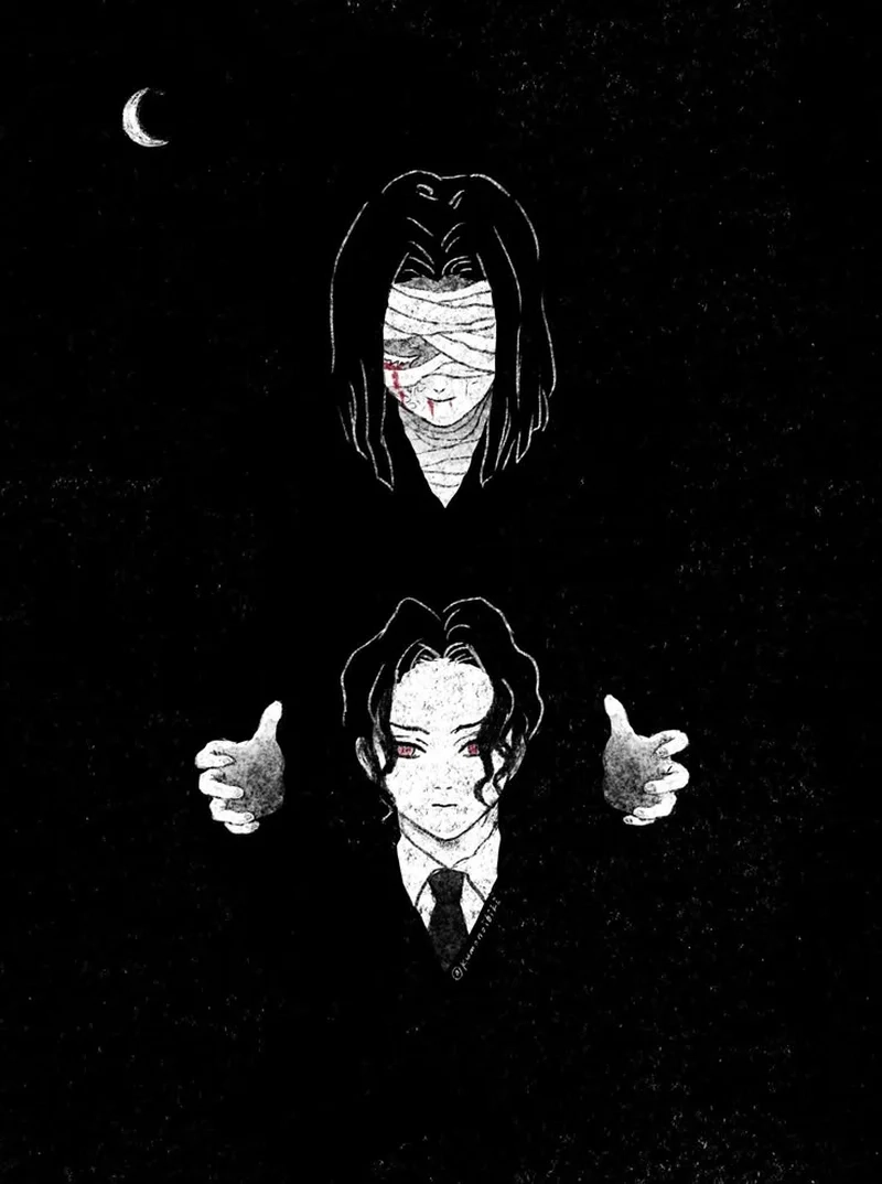 Muzan x Kagaya AO3 cho thấy sự đối đầu giữa ác và thiện