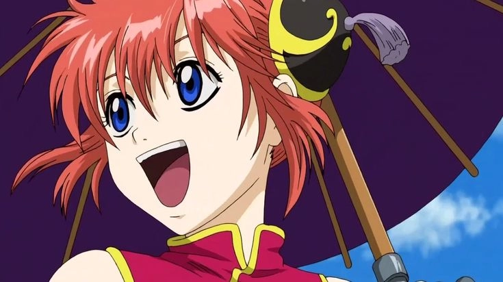 Anime Kagura nổi bật với tính cách mạnh mẽ và đáng yêu