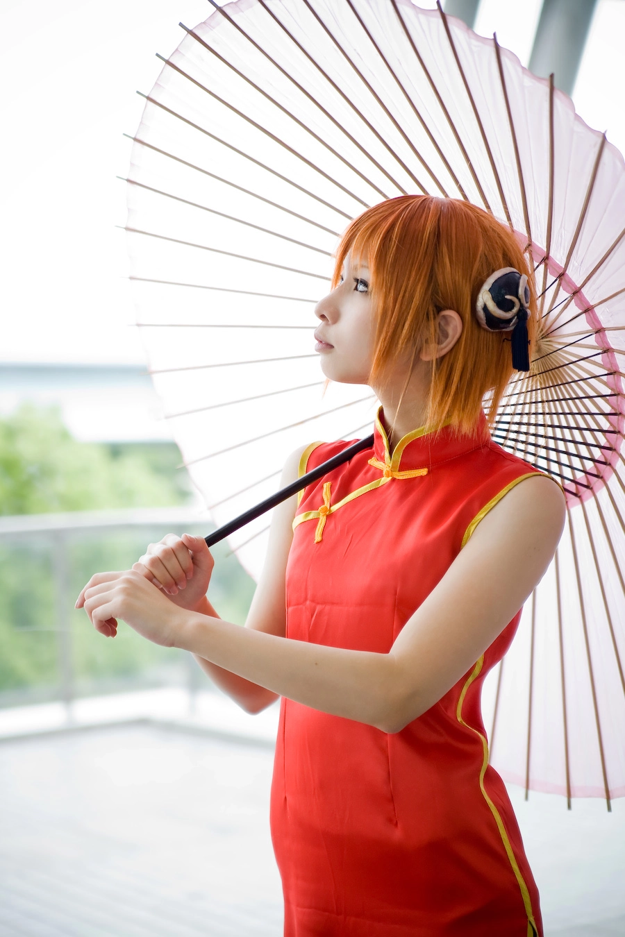 Cosplay Kagura thể hiện sự mạnh mẽ qua từng chi tiết