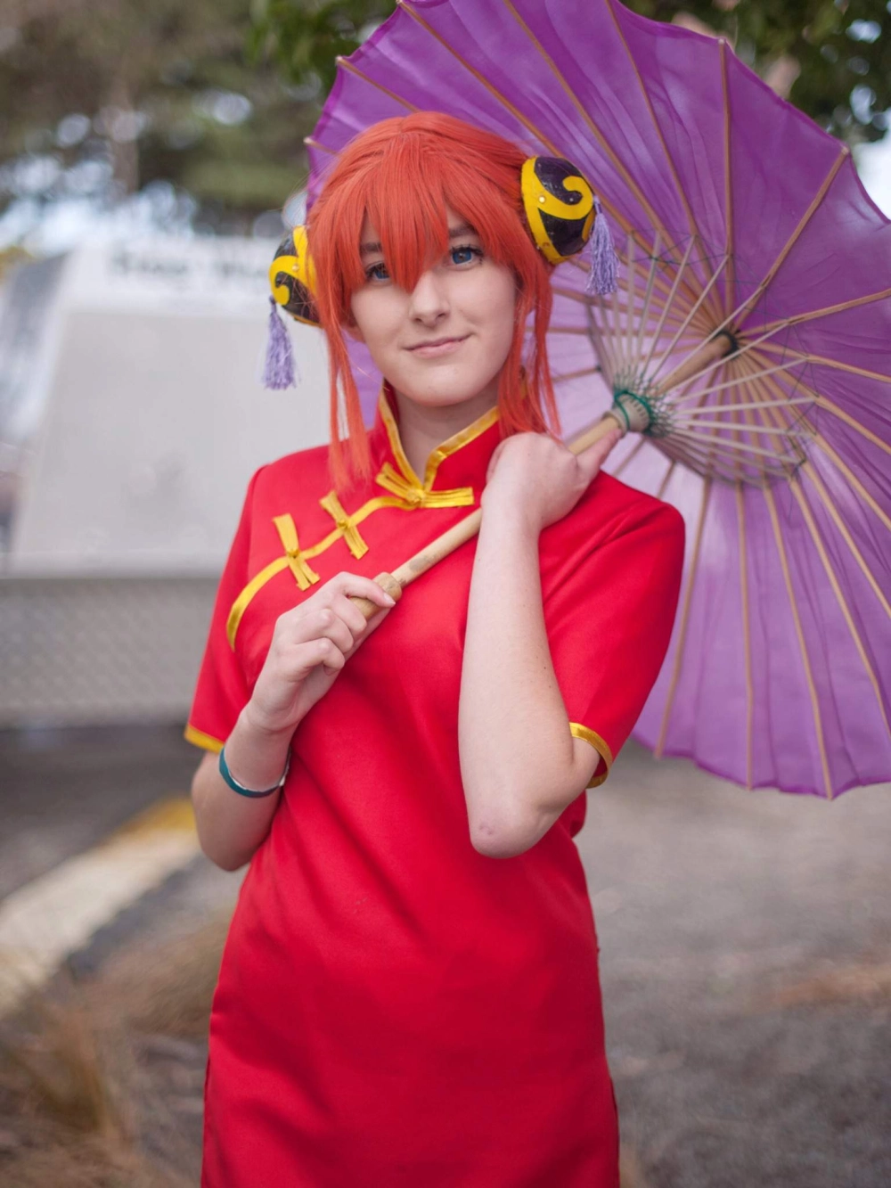 Cosplay Kagura Gintama chính xác và đầy ấn tượng