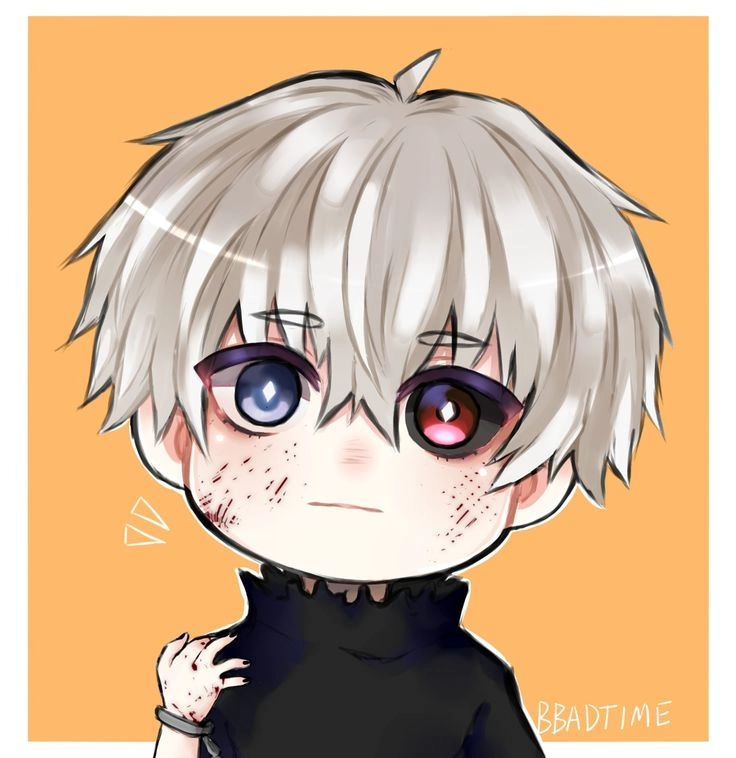 Kaneki Ken chibi thu hút với tạo hình nhỏ nhắn u buồn