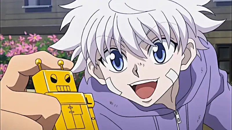 Killua avatar tỏa sáng với mái tóc trắng băng giá