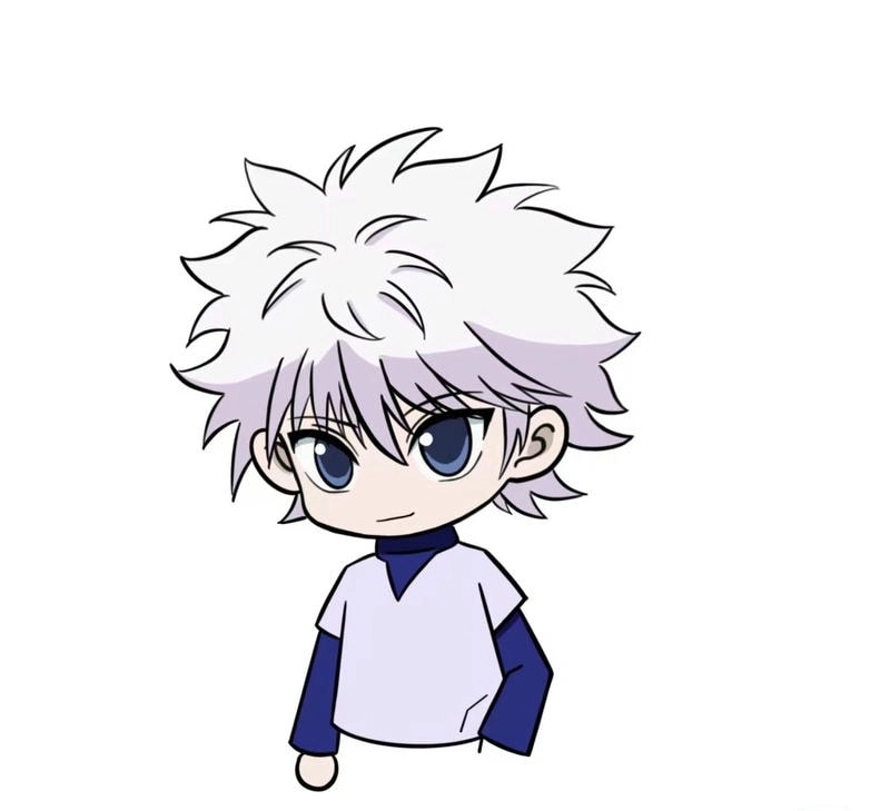 Cute Killua chibi khiến ai nhìn cũng phải mỉm cười