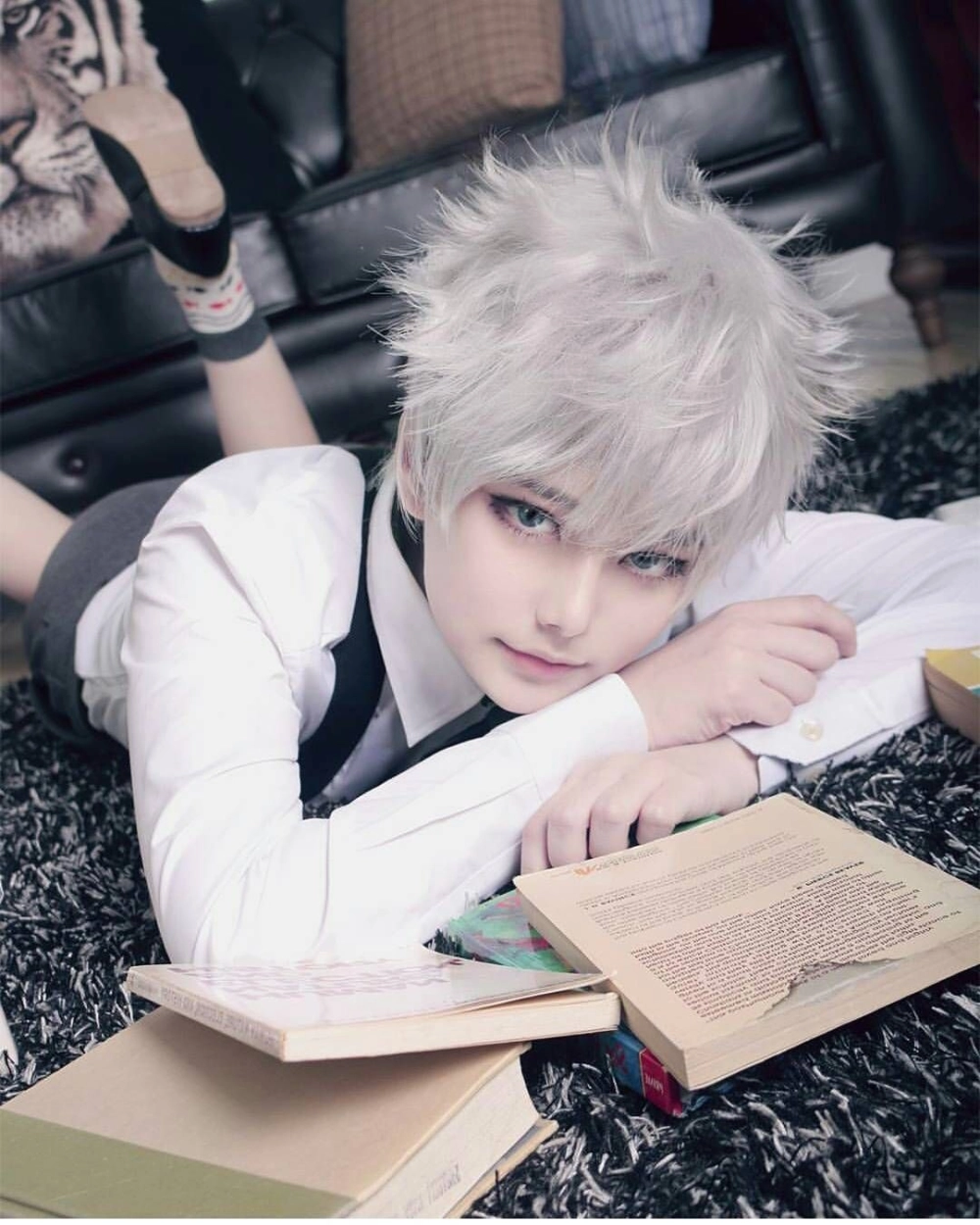 Killua cosplay cute với phong cách dễ thương hiếm thấy