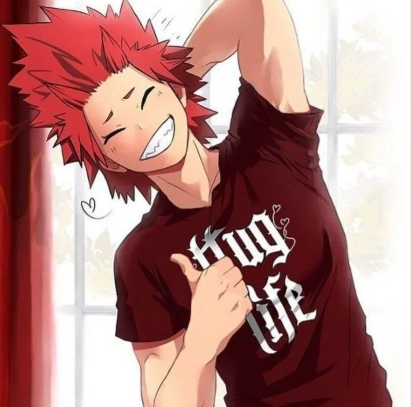 Kirishima Boku no Hero có tinh thần đồng đội cao
