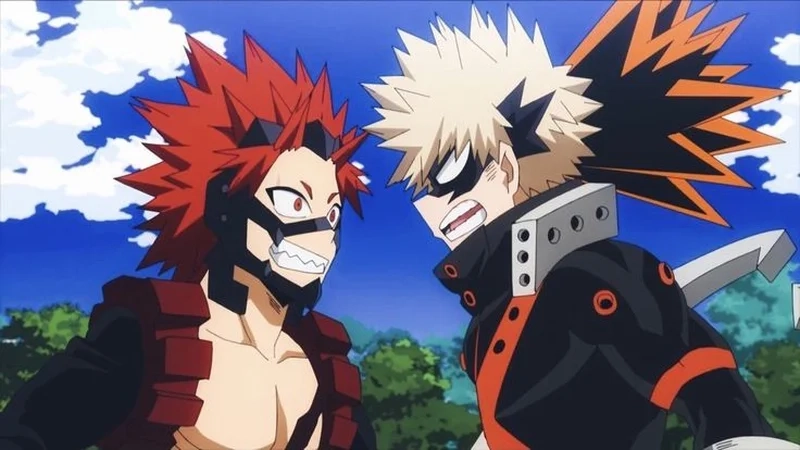Bakugou x Kirishima cute khiến tim fan loạn nhịp