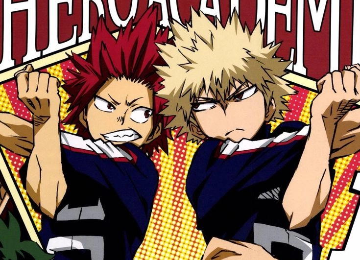Bakugou x Eijiro thể hiện tình bạn đáng quý