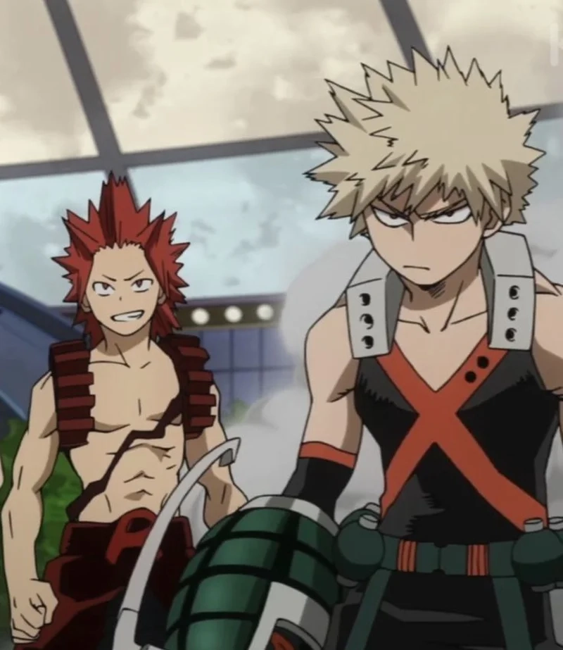 Kirishima x Bakugou fanart phủ sóng mọi diễn đàn