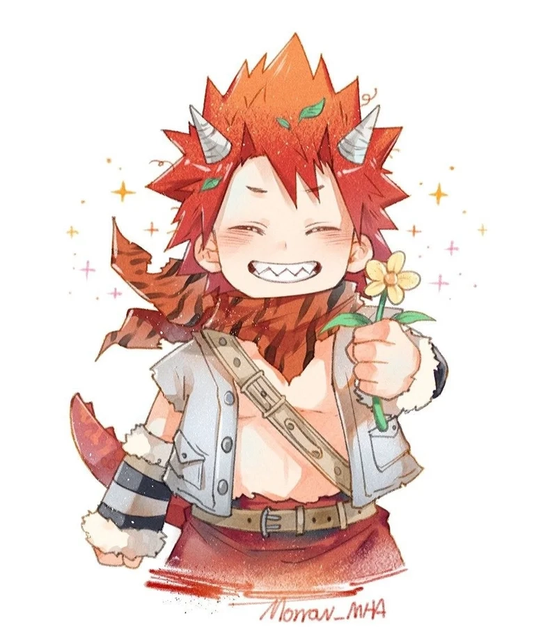 Cute Kirishima chibi khiến cộng đồng fan phát cuồng
